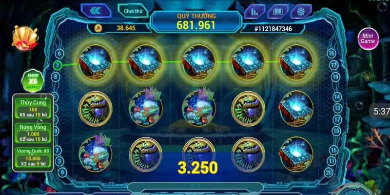 Tìm hiểu slot game Thủy Cung